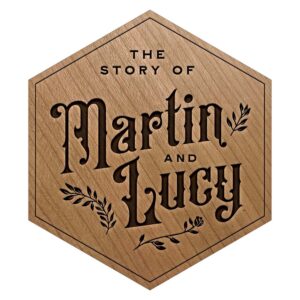 Cherry The Story Of (Couples) Engraved Wooden Tile