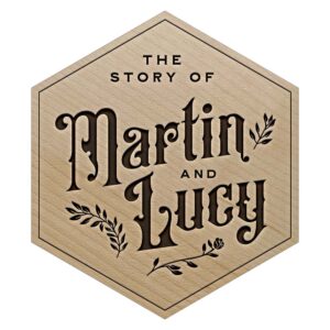 Maple The Story Of (Couples) Engraved Wooden Tile