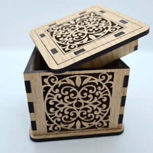'Serenity' - Engraved Wooden Keepsake Box
