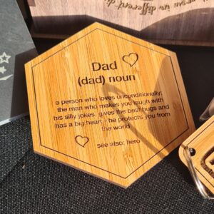 Deluxe Dad's Christmas Gift Set Fridge Magnet