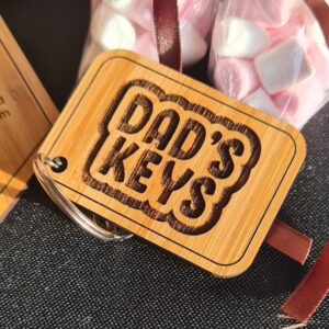 Deluxe Dad's Christmas Gift Set Keyring