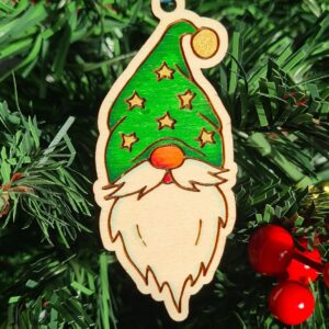 Christmas Gnomes Tree Decorations Assorted Colours