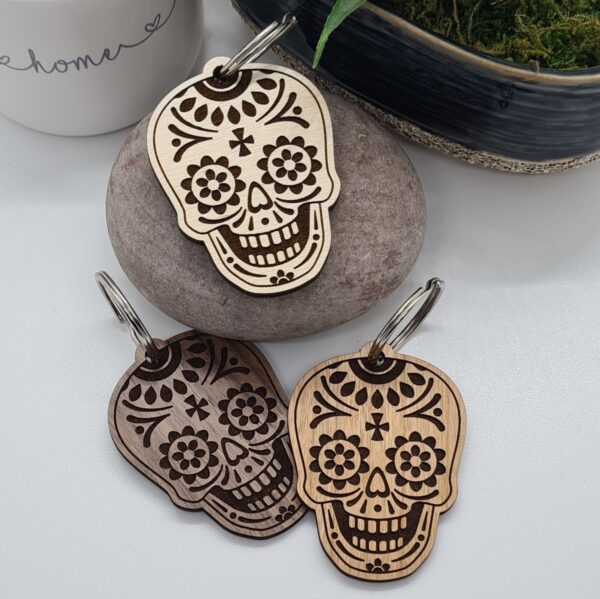 Sugar 2025 skull keyring